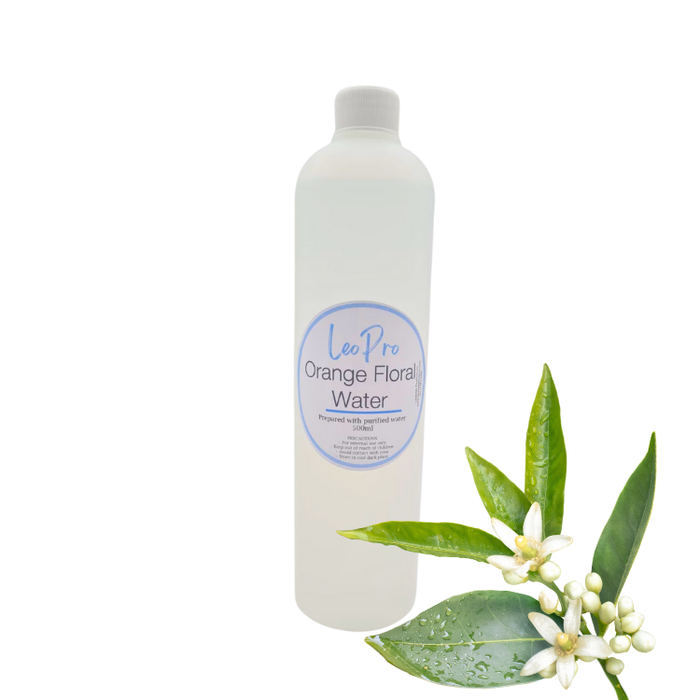 Orange Floral Water
