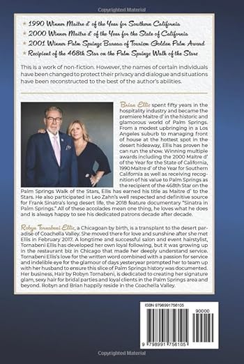 Palm Springs Maitre d': Secrets and Stories from Behind the Podium