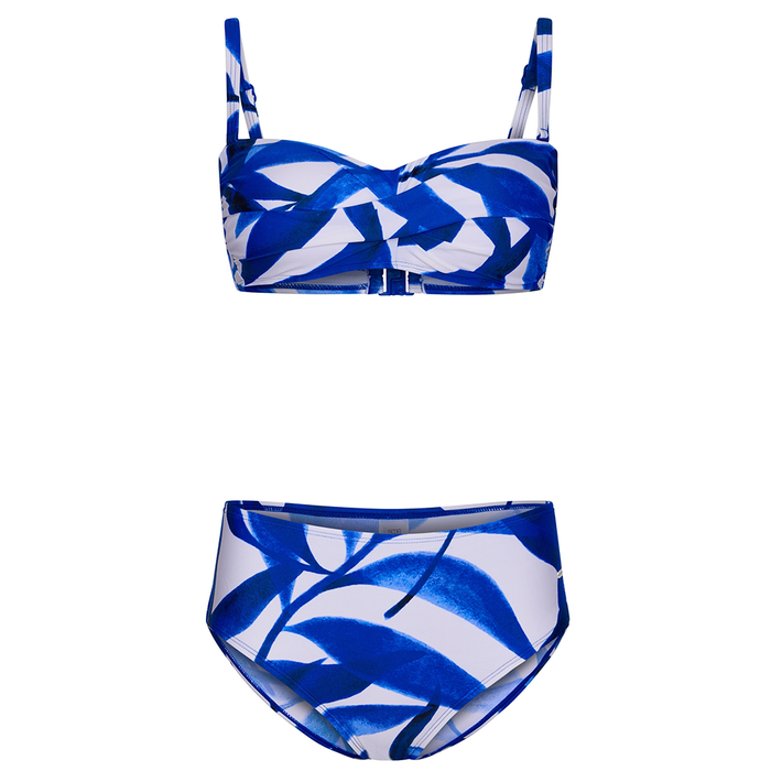 Pastunette Swimwear Blue Graphic Print 521251-318-1