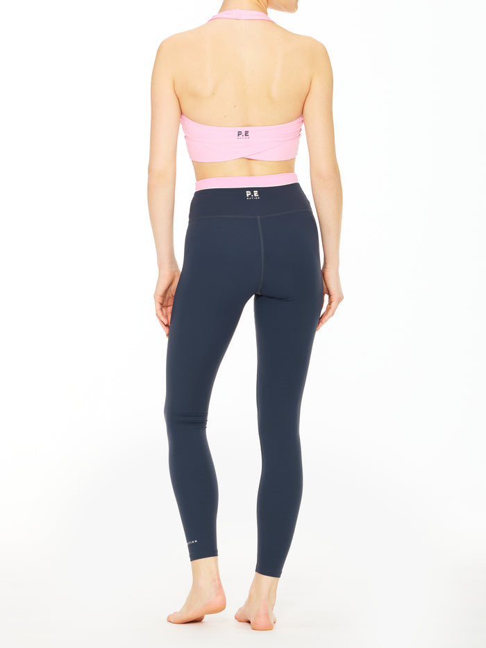 PE Nation Reset Halter Sports Bra
