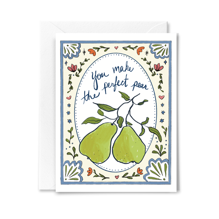 Perfect Pear Card - by Carlyle Avenue