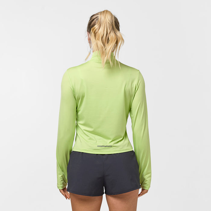 Performance 1/4 Zip Top | Matcha
