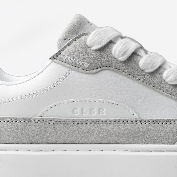Premium Skate Shoe | White/Grey