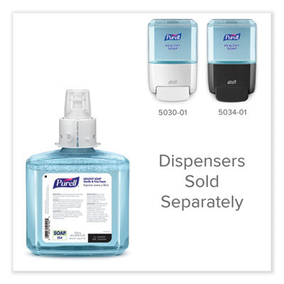 PURELL HEALTHY SOAP Gentle and Free Foam Soap Refill, For ES4 Dispensers, Fragrance-Free, 1,200 mL, 2/Case ( 5072-02 )