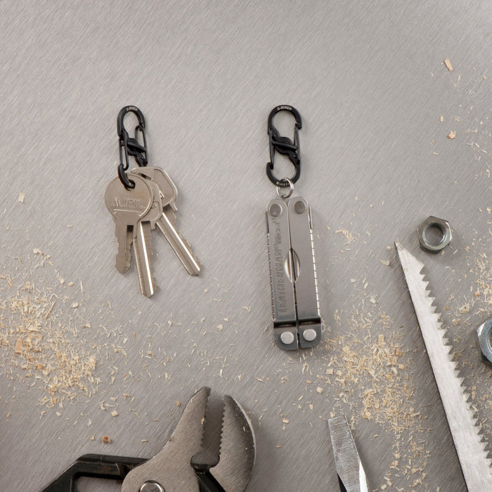 S-Biner® MicroLock® Stainless Steel, with small tools
