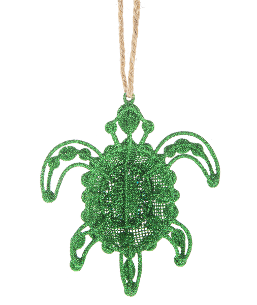 Sea Turtle Jeweled Ornament