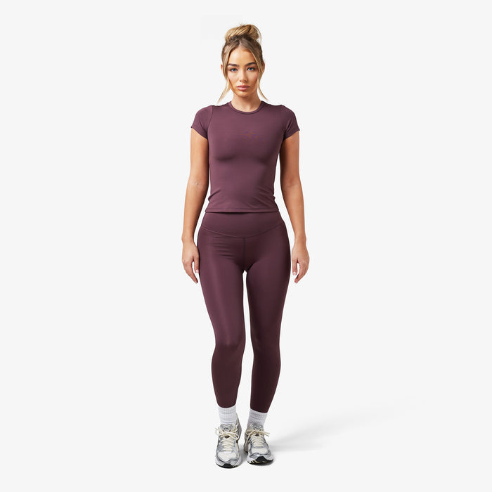 Second Skin Legging | Dark Cherry