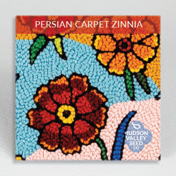 SEED PACKET PERSIAN CARPET ZINNIA