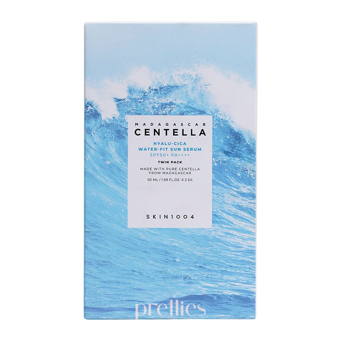 SKIN1004 Madagascar Centella Hyalu-Cica Water-Fit Sun Serum 50ml Twin Pack