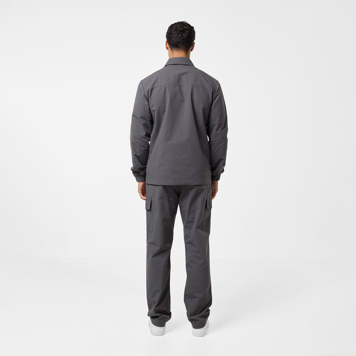 Smart Utility Open Hem Trouser | Charcoal