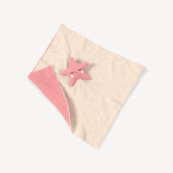 Stars Baby Jacquard Knit Blanket & Lovey Gift SET (Organic) - by Carlyle Avenue
