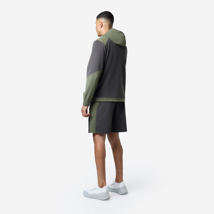 Tech 1/4 Zip Twinset | Khaki