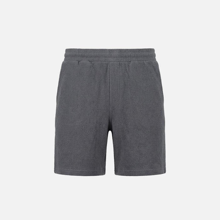 Textured Short | Mid Grey