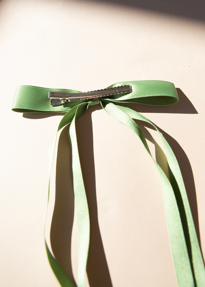 The Girlie Bow - Green - by Carlyle Avenue