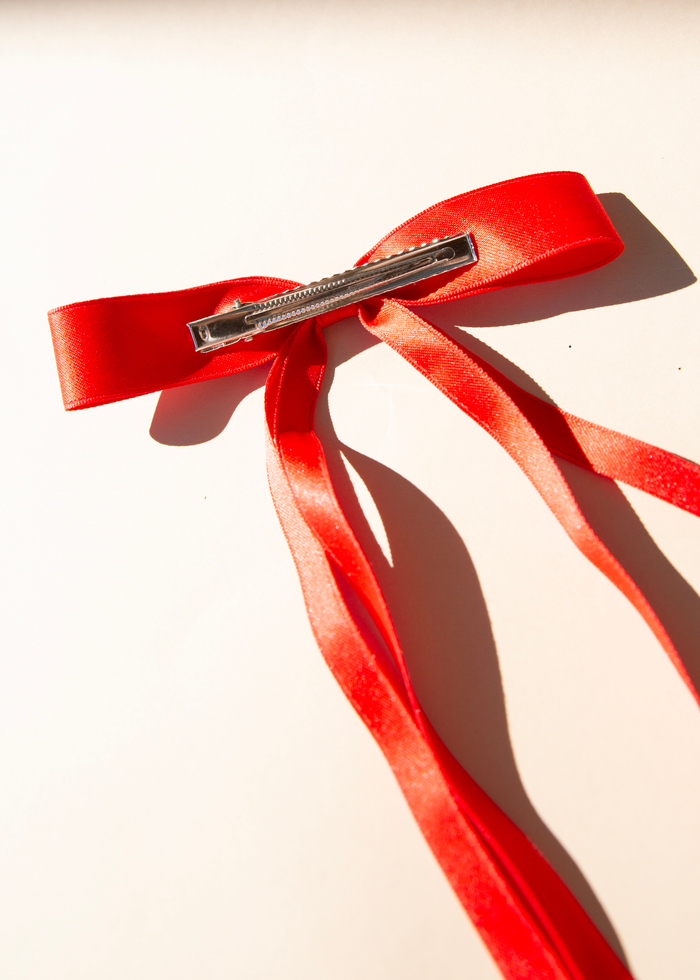 The Girlie Bow - Red - by Carlyle Avenue