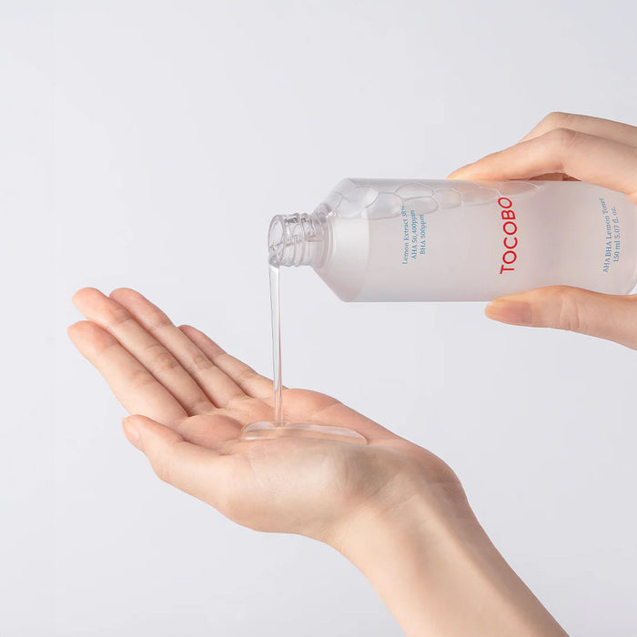 TOCOBO AHA BHA Lemon Toner - veido tonikas
