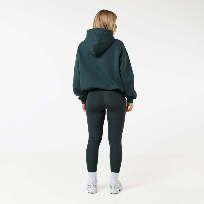 Tonal Core Logo Hoodie | Pine Green