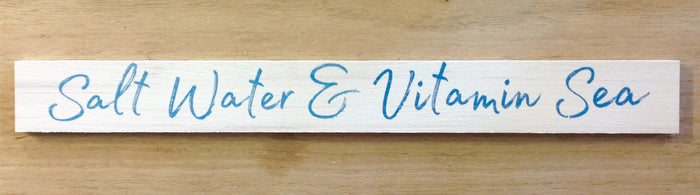 Vitamin Sea Ruler Sign