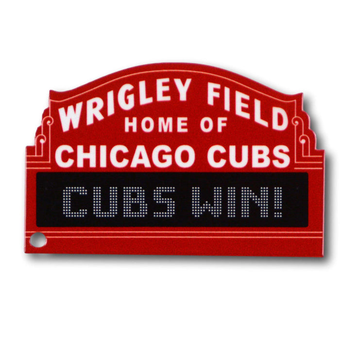 Wrigley Field Marquee 6" Laser Cut Steel Metal Magnet