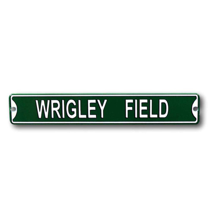 Wrigley Field Street Sign 6" Laser Cut Steel Metal Magnet