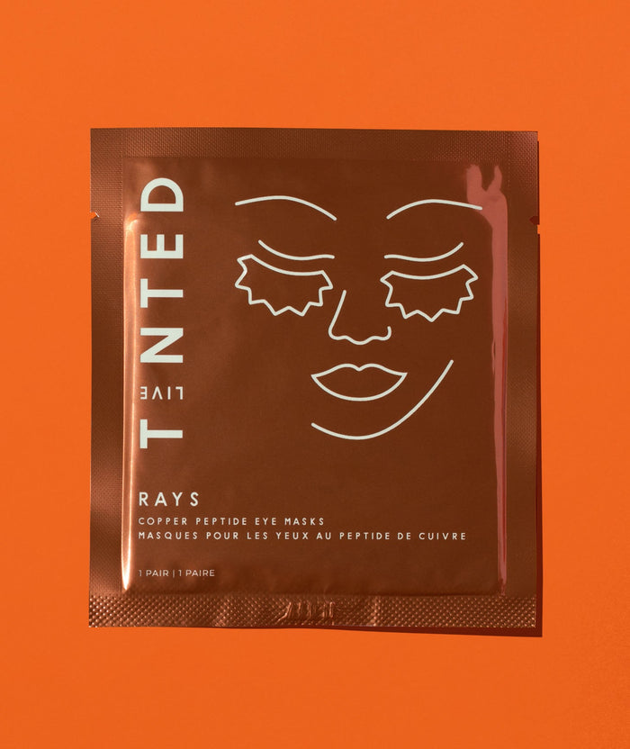 1-Pack Rays Copper Eye Masks
