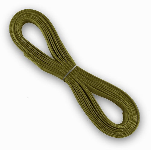 Green Tubular Nylon Webbing