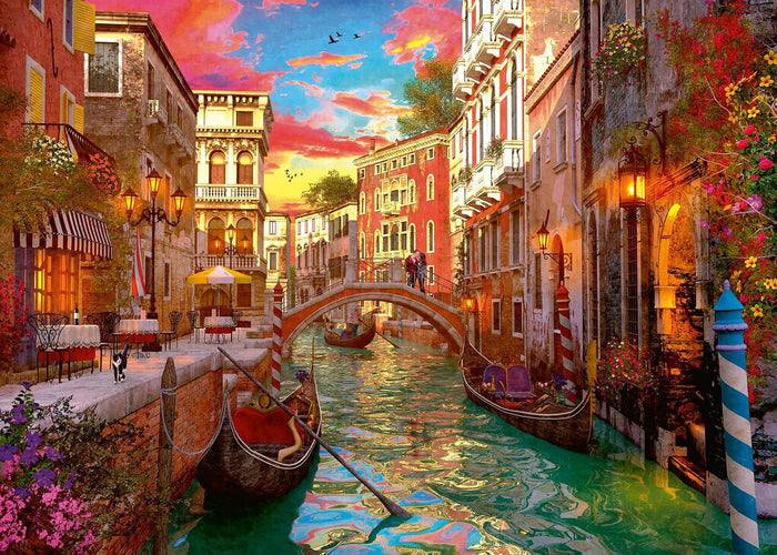 1000 Piece Jigsaw Puzzle - Venice Romance | Ravensburger