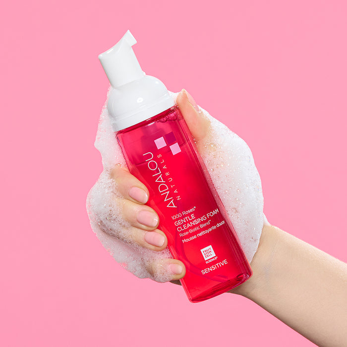1000 Roses Gentle Cleansing Foam - Andalou Naturals US
