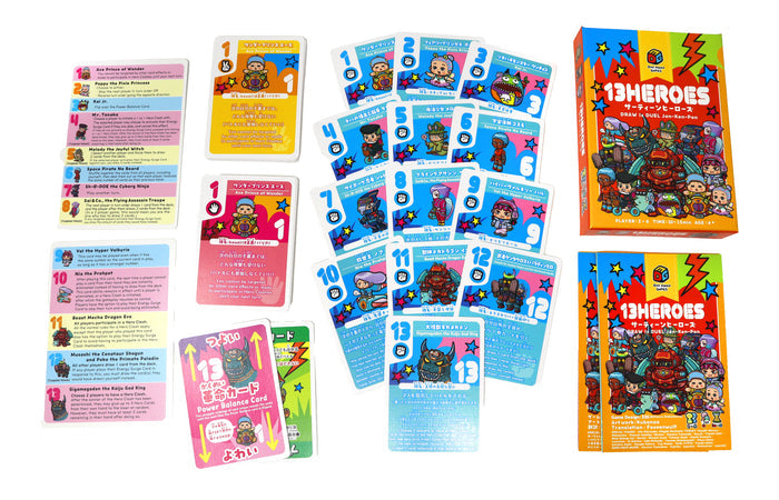 13 Heroes Card Game