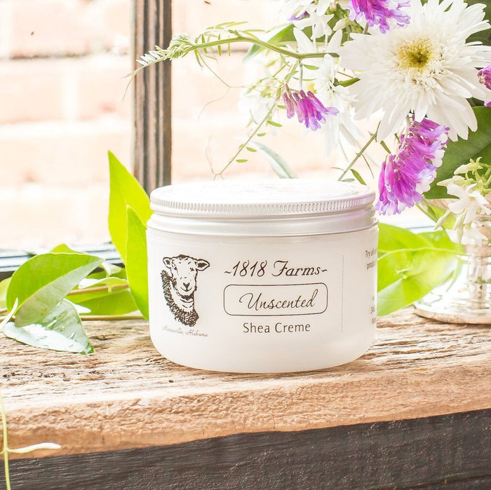 1818 Farms Shea Creme Unscented Bath & Body in  at Wrapsody