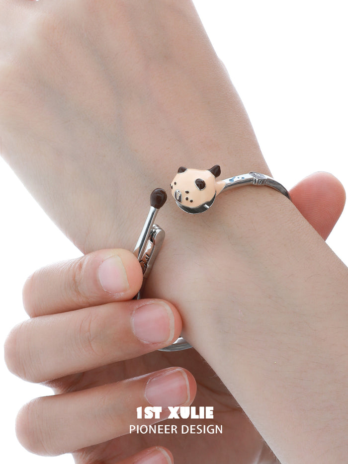 1STXULIE Superior Niche Capybara Bracelet T5839