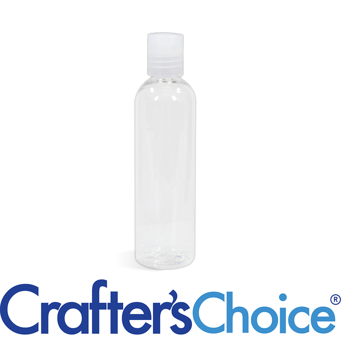 2 oz Clear Bullet with Natural Disc Top Set
