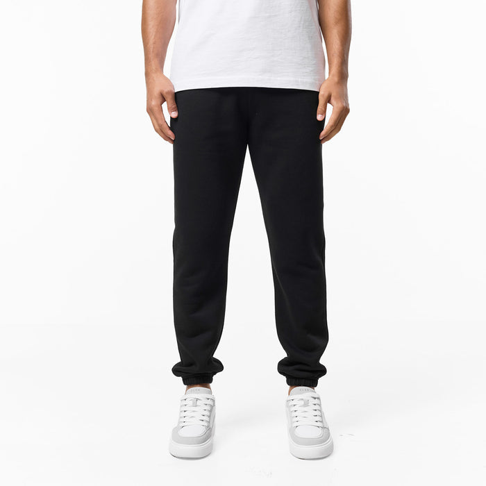 2-Pack Relaxed Fit Cuffed Joggers | Black/Grey Marl