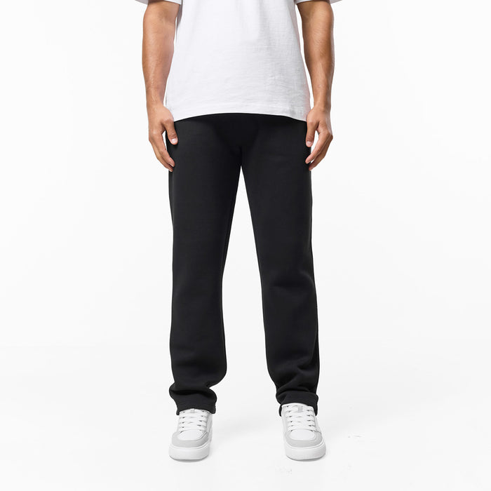 2-Pack Relaxed Fit Open Hem Joggers | Black/Dark Grey