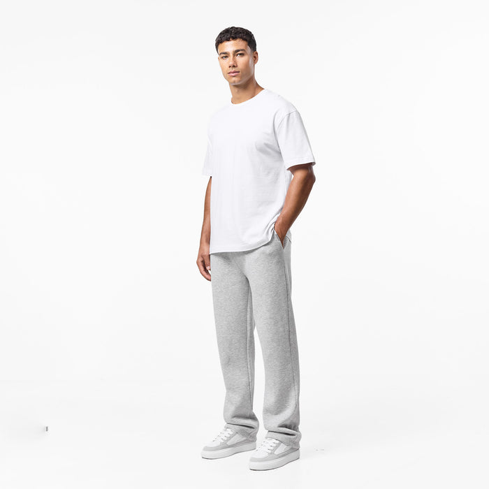 2-Pack Relaxed Fit Open Hem Joggers | Black/Grey Marl