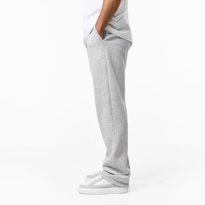 2-Pack Relaxed Fit Open Hem Joggers | Black/Grey Marl