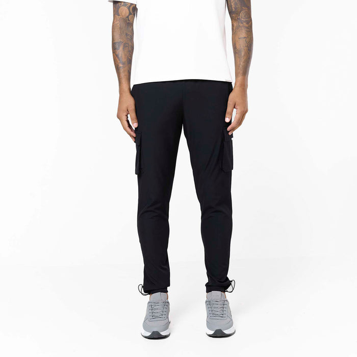 2-Pack Stretch Tech Cargo Pant | Black/Dark Grey