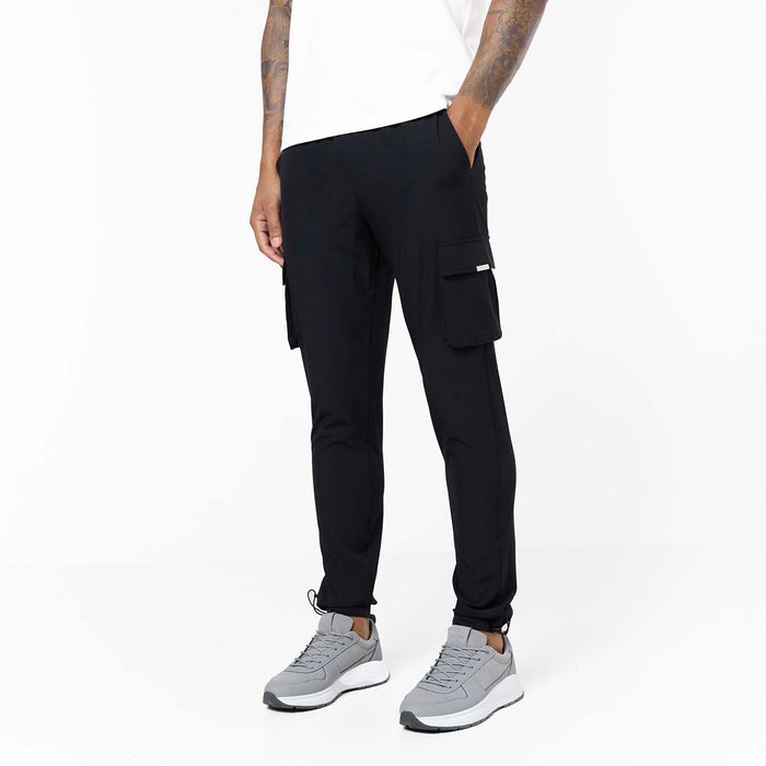 2-Pack Stretch Tech Cargo Pant | Black/Dark Grey