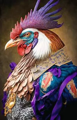 200 Piece Jigsaw Puzzle - Rooster General | Ravensburger