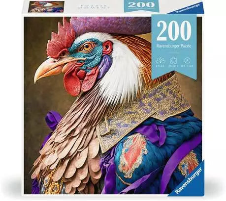 200 Piece Jigsaw Puzzle - Rooster General | Ravensburger