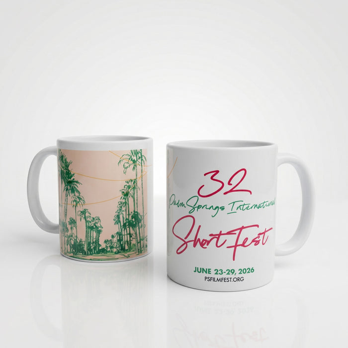 2026 Palm Springs Shortfest Mug - White
