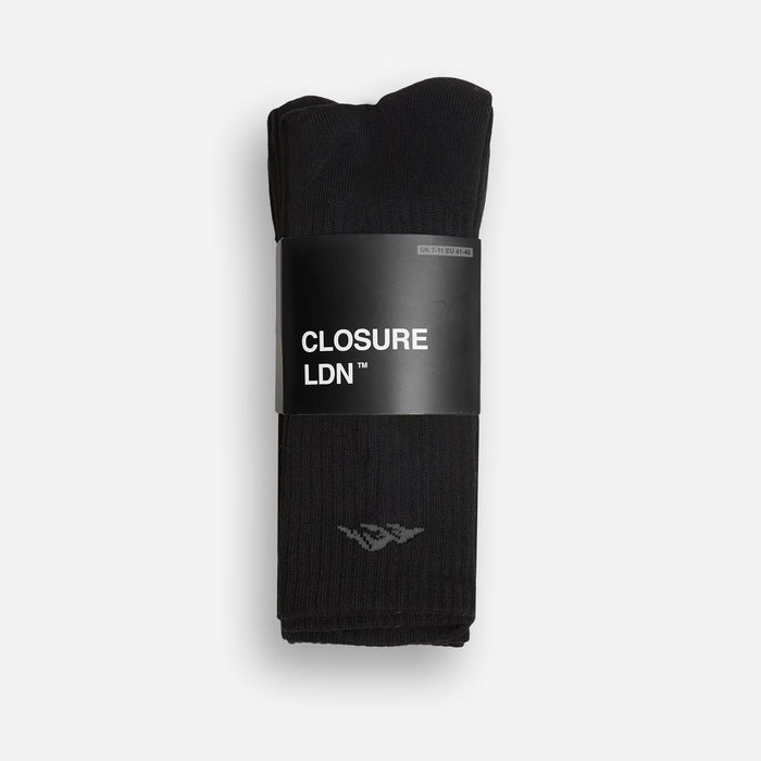 3-Pack Core Performance Socks | Black