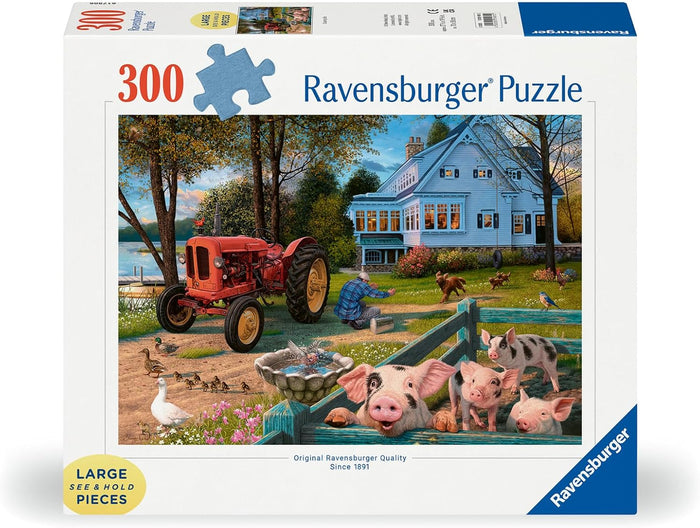 300 Piece Jigsaw Puzzle - Country Life Large Format | Ravensburger