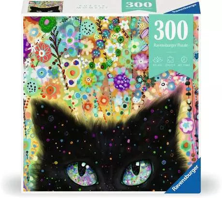 300 Piece Jigsaw Puzzle - Kaleidoscope Kitty | Ravensburger