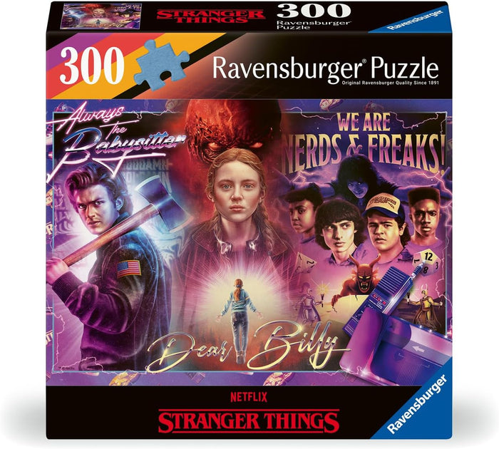 300 Piece Jigsaw Puzzle - Stranger Things: Running Up That Hill | Ravensburger