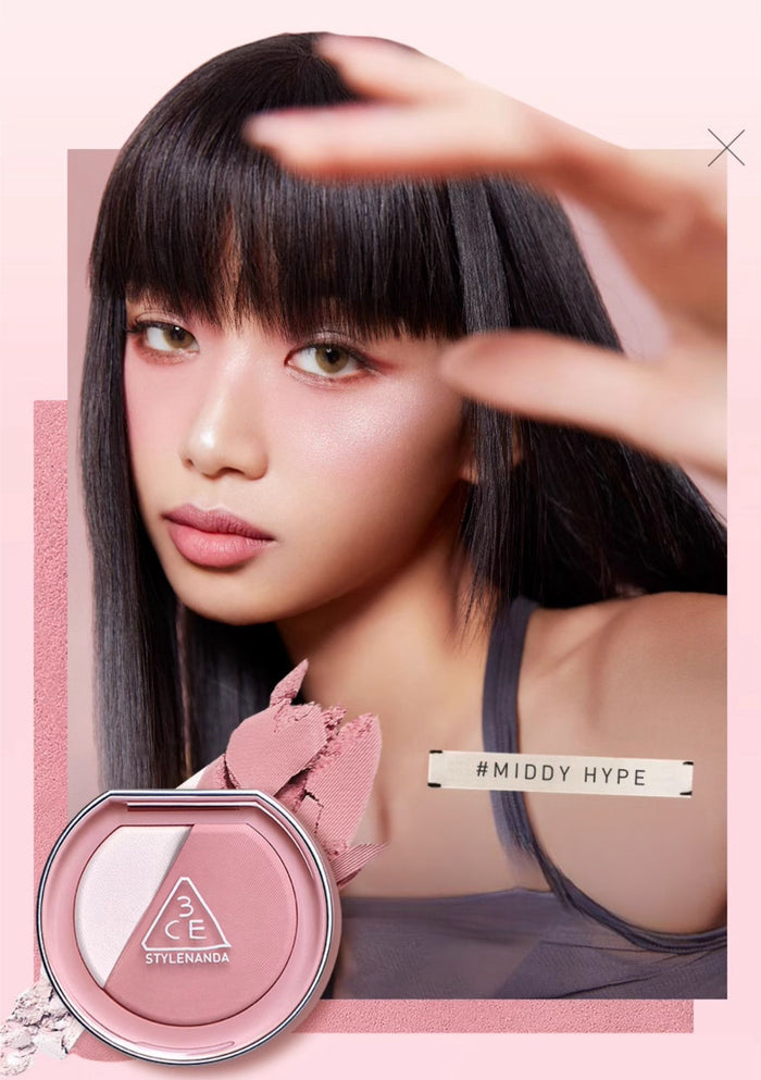 3CE Matte Blusher & Highlighter Makeup Palette T4361