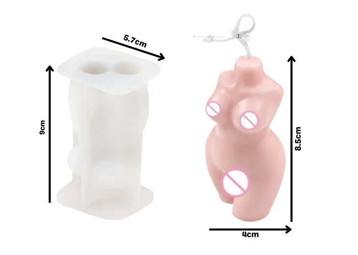 3D Female Bodice Mold
