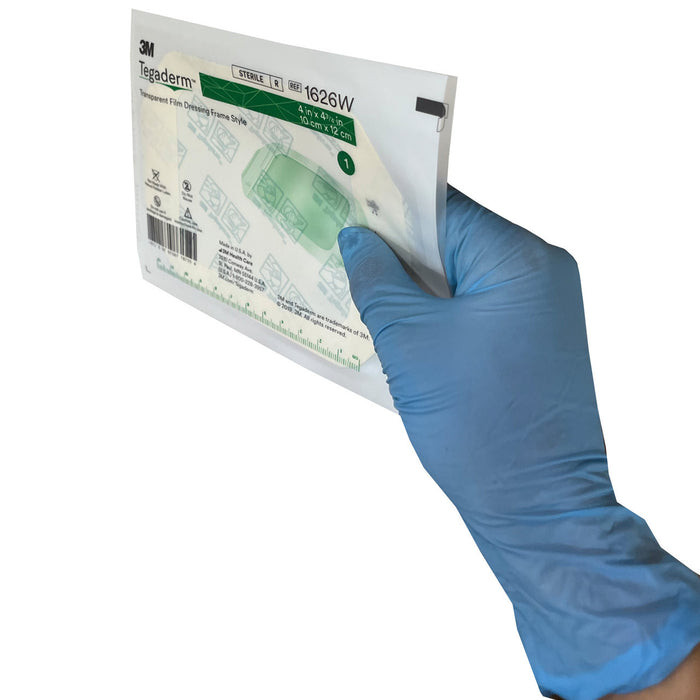 Transparent Film Dressing, in hand