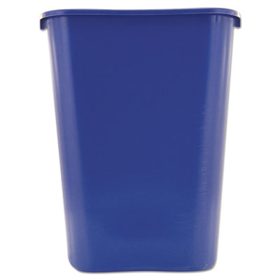 41 QT BLUE RUBBERMAID WASTE BASKET (10.25 GALLON)