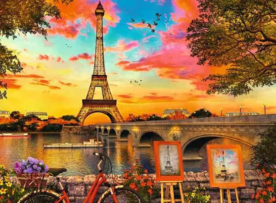 500 Piece Jigsaw Puzzle - Evenings in Paris | Ravensburger